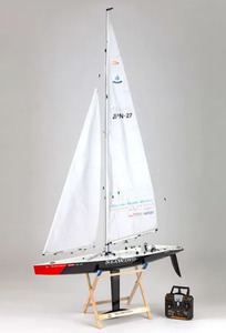 Radio Controlled Boats: Kyosho RS SEAWIND w/KT-431S Racing Yacht Readyset 998mm (KYO 40462ST2-B)