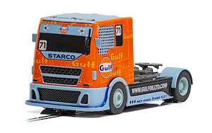 Sale Items: SCALEXTRIC GULF RACING TRUCK (C4089)