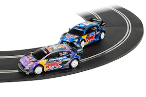 Scalextric Track Sets: Scalextric WRC Ford Puma Rally - Hot Laps Race Set (SCA C1452S)