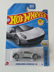 1 25 Model Kits: hotwheels 2025 grey Gordon murray automotive T.33