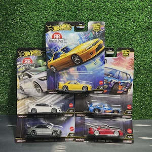 Toys: 2025 Hot Wheels Premium Car Culture Ronin Run II Set of 5 New JDM