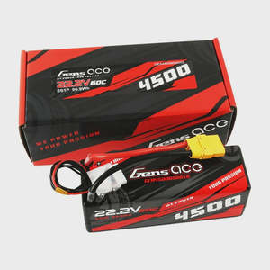 Rc Accessories 1: 4500mah 6S 22.2V 60C HC LiPo, EC5 Plug, Gens Ace