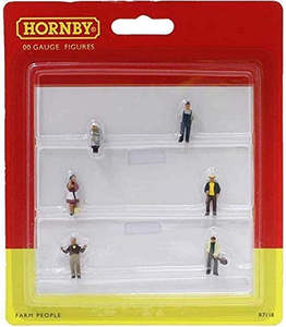 Trains Train Accessories: Hornby Figures - Farm People 9pc - R7118