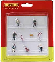 Trains Train Accessories: Hornby Figures - Working People 9pc - R7117