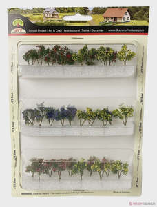 Trains Train Accessories: Flower Trees, JTT Scenery Products 95631