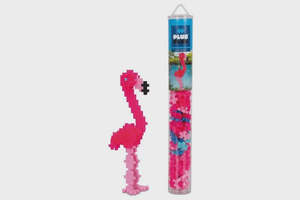 Puzzles: Plus-Plus: Flamingo Tube (100pc)