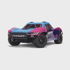 R C Parts: 1/10 SENTON 223S BLX Brushless 4X4 Short Course Truck RTR with DSC, Blue by ARRMA