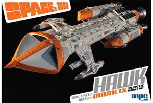 1 25 Model Kits: 1/72 Space 99 Hawk Mk IX MPC 0881 1/72 Space 1999 Hawk Mk IX