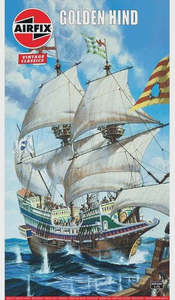 1 25 Model Kits: Airfix 1:72 Golden Hind