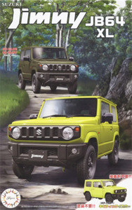 1 25 Model Kits: 1/24 Suzuki JimnyJB64 XL Yellw