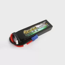 Rc Accessories 1: Gens ace 6500mAh 11.1V 60C 3S1P Lipo Battery Pack with EC5-Bashing Series 418g 154x46x26mm