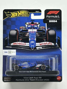 Die Cast Models: Hot Wheels Premium Formula 1 Visa Cash App RB F1 Team #22 Tsunoda