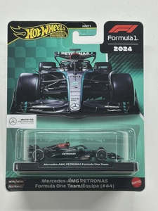 HOT WHEELS PREMIUM Formula 1 2024 Mercedes-AMG Petronas F1 Team