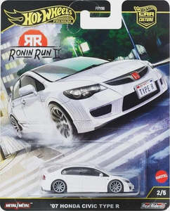 Hot Wheels Premium - Ronin Run II 2/5 '07 Honda Civic Type R (BBJBK53)
