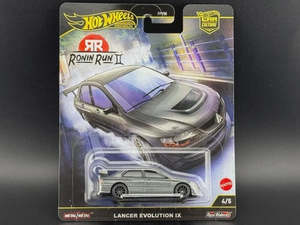 Hot Wheels Mitsubishi Lancer Evolution IX Gray Ronin Run 2