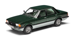 Corgi Cars: 1/43 Cortina MkV 1.6 Green COR VA15005 Corgi 1/43 Ford Cortina MkV 1.6 Carousel, Forrest & Crystal Green
