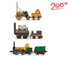 Trains Train Accessories: 200th Ann Loco Rocket Lion Pk HOR R30445 Hornby Birth of the Railways - Train Pack (Railway 200)