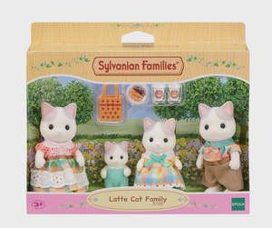 Sylvanian Families: Sylvanian Families Latte Cat Family