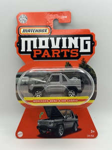 Toys: MATCHBOX MOVING PARTS MERCEDES-BENZ G 500 CABRIO