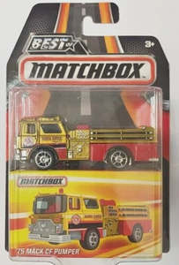 MATCHBOX 75 MACK CE PUMPER FIRETRUCK
