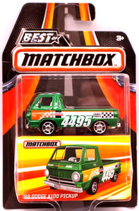 Toys: MATCHBOX 66 DODGE A100 PICKUP GREEN