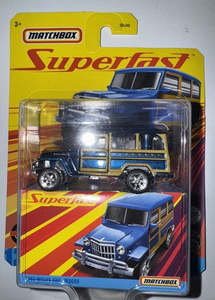 Toys: MATCHBOX SUPERFAST 1962 WILLYS JEEP WAGON