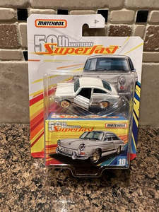 MATCHBOX SUPERFAST 50TH '65 VW TYPE3 FASTBACK WHITE