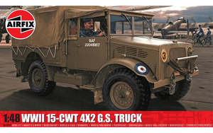 1 25 Model Kits: A03313A WWII 15-cwt 4 x 2 G.S. Truck