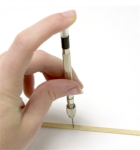 Modelling Tools: Hand Drill & HSS Drill Bits ART 27018-1 Artesania Latina Precision Mini Hand Drill with 7 HSS Drill Bits