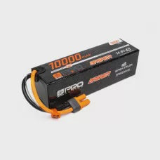 Rc Accessories 1: 10000mAh 4S 14.8V Smart Pro Basher LiPo Battery, 120C IC5 by Spektrum