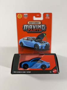 Toys: matchbox moving parts 2024 lexus is 500 f  sport
