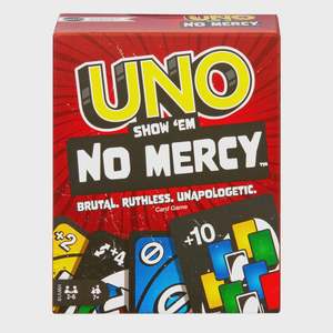 Board Games: UNO Show 'Em No Mercy Card Game