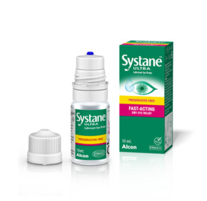 Systane Ultra Lubricant Eye Drops MDPF (Preservative Free) 10ml - Eye Care Solutions