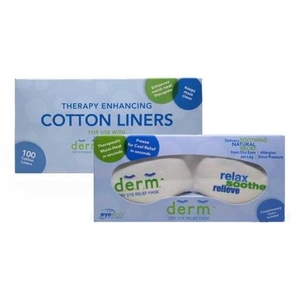 Products: Replacement Cotton Liners for D.E.R.M.™ Moist Heat Eye Compress - Eye Care Solutions
