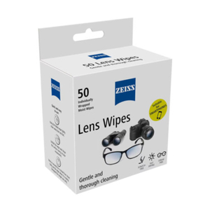 Zeiss Lens Wipes - 50 pack - Eye Care Solutions