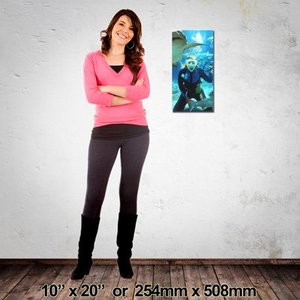 Canvas: Portrait Canvas: 254mm x 508mm (10″x20″)