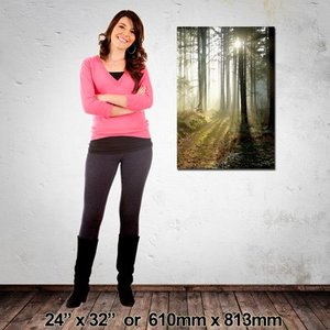 Canvas: Portrait Canvas: 610mm x 813mm (24″x32″)