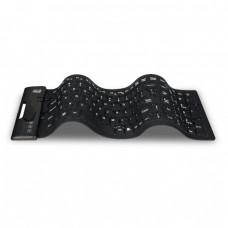 Adesso Antimicrobial Waterproof Flex Keyboard (Compact Size)