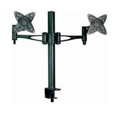 BRATECK T9 Dual LCD Table Stand Supports 75 & 100 mm VESA mount. Max : 15kg. Swiv