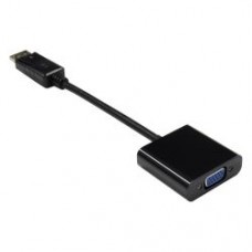 DisplayPort to VGA Female Cable Adapter. 200mm. Max Resolution 1920x1080