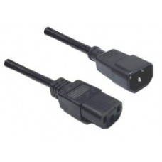 Products: Power Extension Cable 1.8m IEC 10A SAA Approved Power Cord. (C14 to C13) BLACK Colour