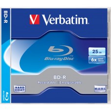 Verbatim Blue Ray BD-R 6X 25GB 1pk in Jewel Case