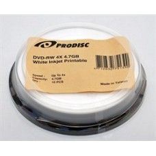 Products: ProDISC 4x Blank DVD-RW Media, 4.7GB 10Pack