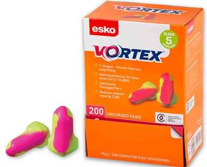 Products: ESKO VORTEX T SHAPED EARPLUGS DE200 Ezy Commercial Supplies NZ