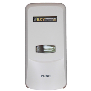 Products: LIQUID SOAP DISPENSER (WHITE) Ezy Commercial Supplies NZ