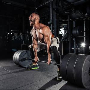 Fitness Others Auto: Rubber Gym Flooring Mat BLack 1x1mx20mm