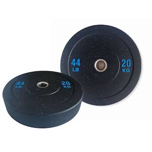 20KGX2 Bumper Plates Black Rubber D:450mm 50mm (EZ221-4X2) A pair