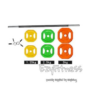 Cardio Pump Barbells Set 1.4m (EZ048) Group Class