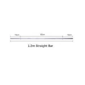 Standard Bar Plates Auto: Standard 1.2m Straight Bar 25mm (EZ031-1) 4ft Barbell Bar