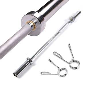 Olympic Bar 6ft 700lbs (1.8m - 300KG) (EZ040-25C) 50mm for Power Lifting Barbell